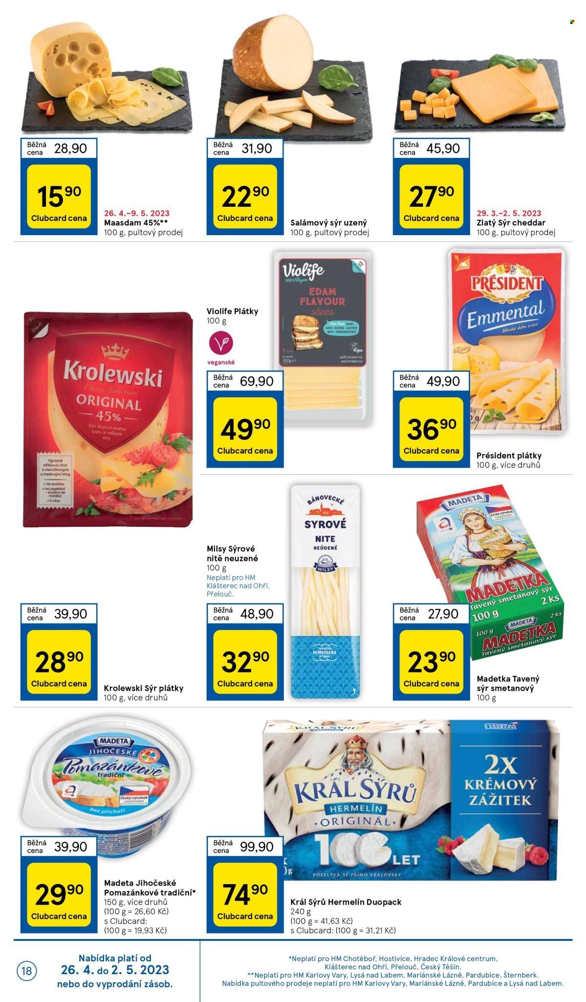 Leták TESCO - 26.4.2023 - 2.5.2023. Strana 18