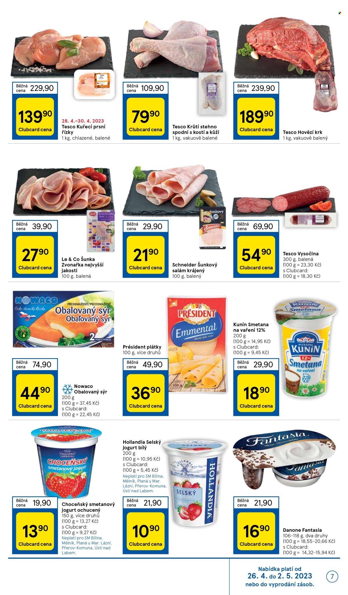 Leták TESCO supermarket - 26.4.2023 - 2.5.2023. Strana 7