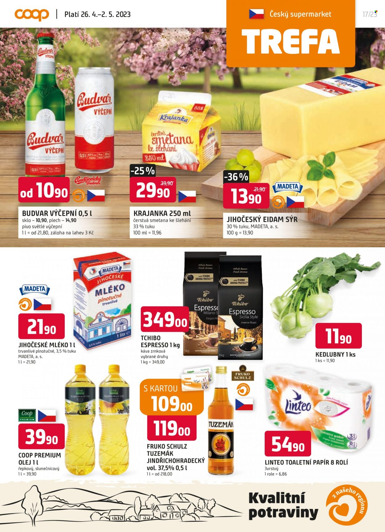 Leták TREFA coop - 26.4.2023 - 2.5.2023. Strana 1