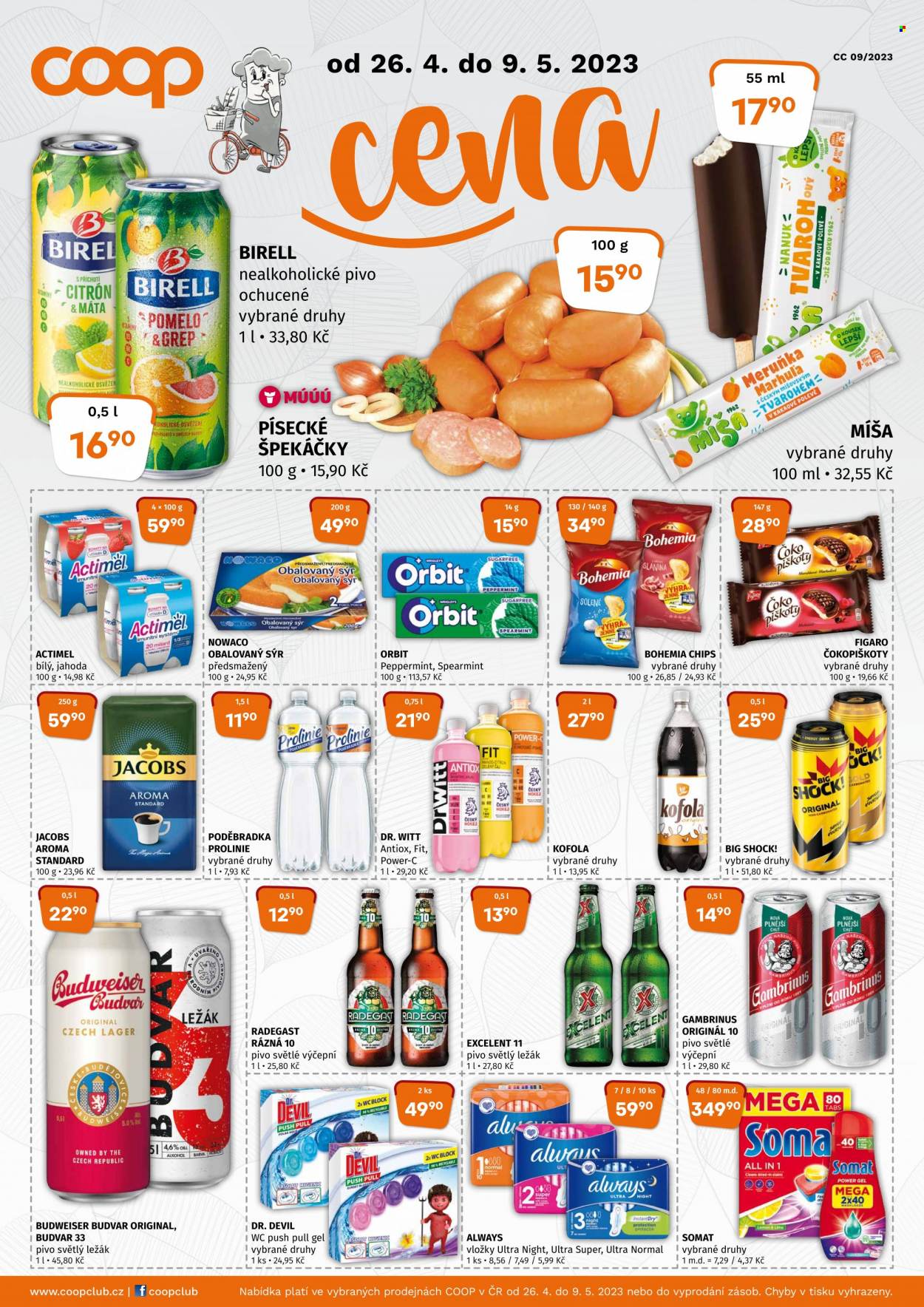 Leták TREFA coop - 26.4.2023 - 9.5.2023. Strana 1