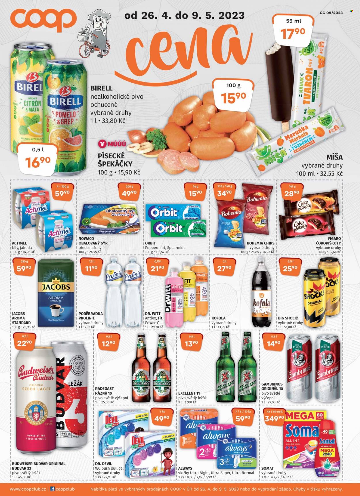 Leták coop TUTY - 26.4.2023 - 9.5.2023. Strana 2