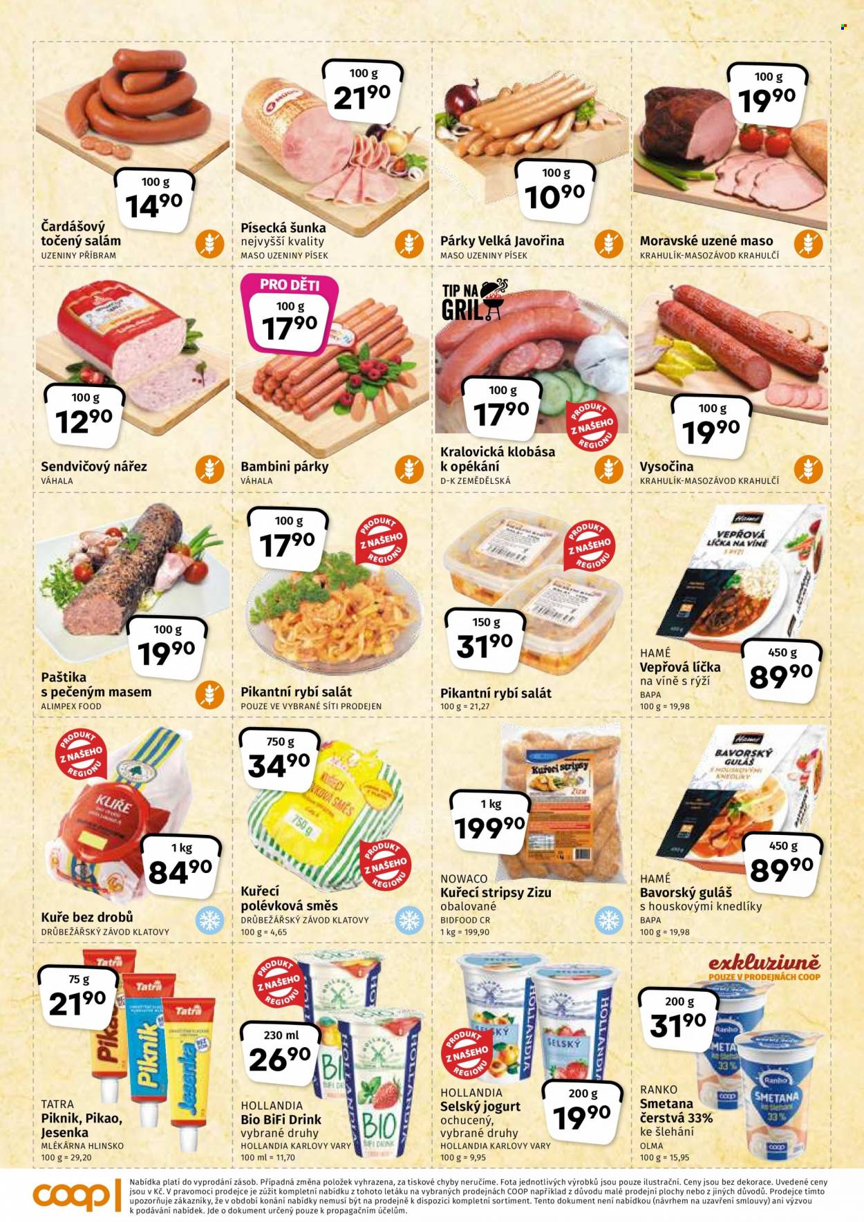 Leták coop JEDNOTA - 26.4.2023 - 9.5.2023. Strana 2