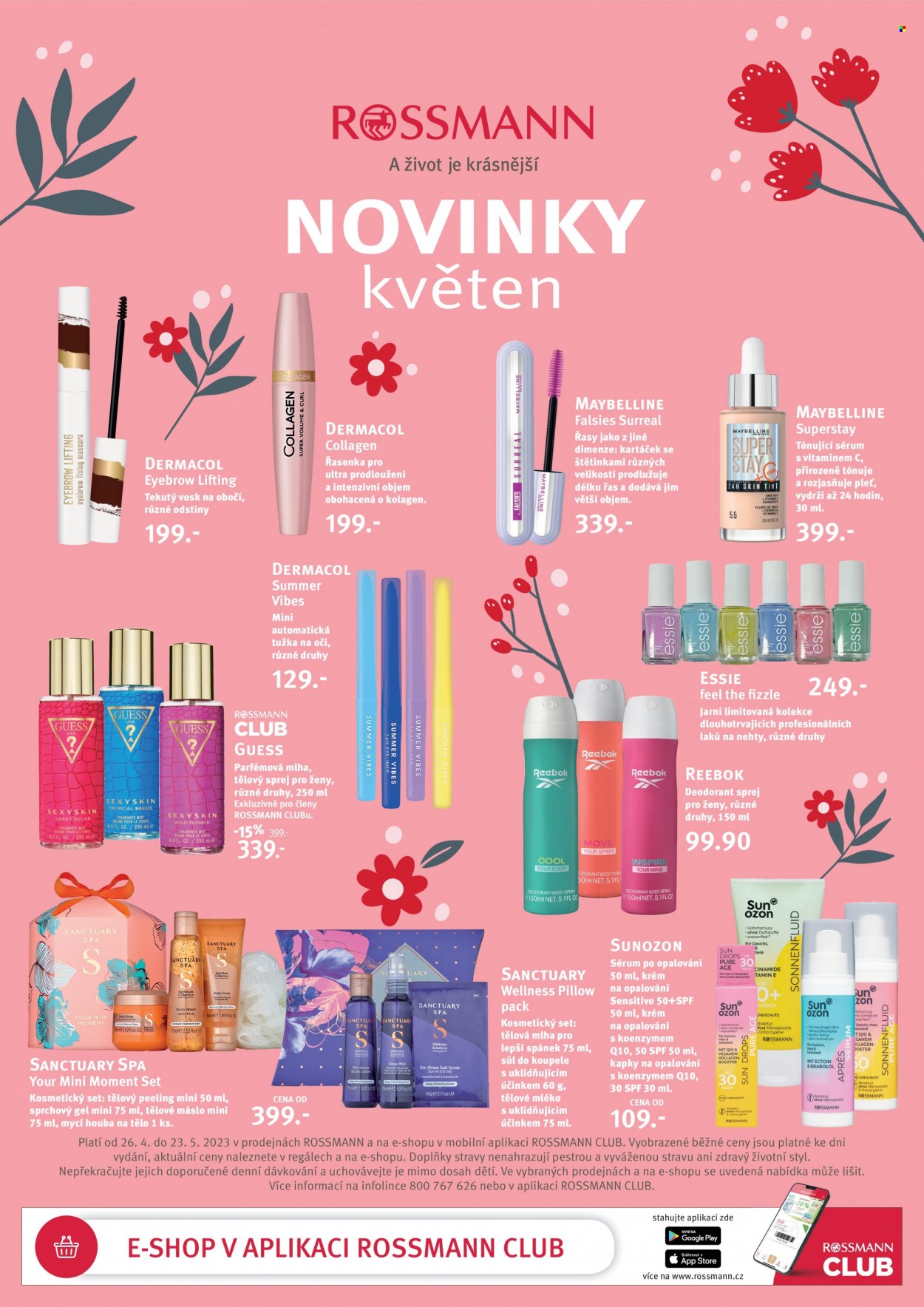 Leták ROSSMANN - 26.4.2023 - 23.5.2023. Strana 1