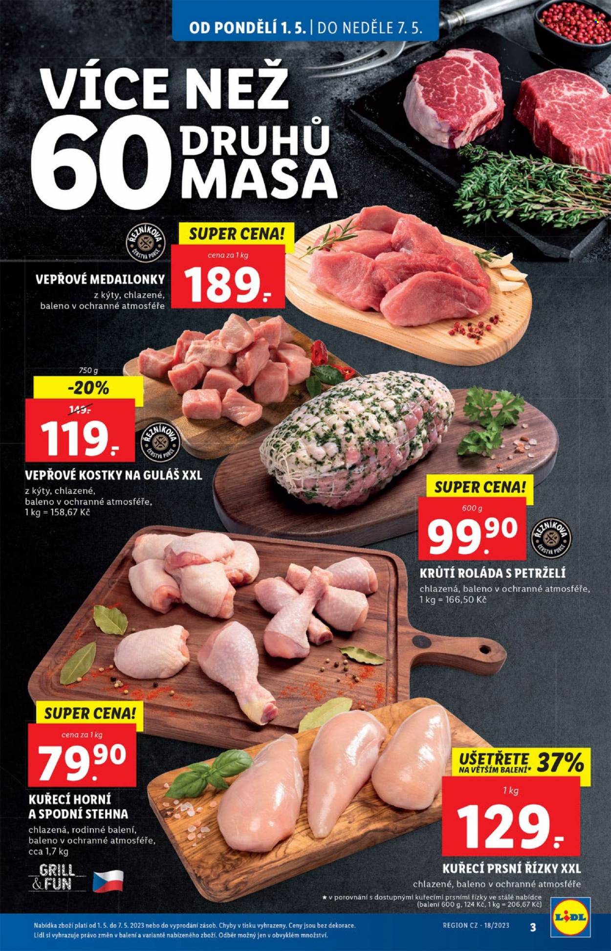 Leták Lidl - 1.5.2023 - 7.5.2023. Strana 3