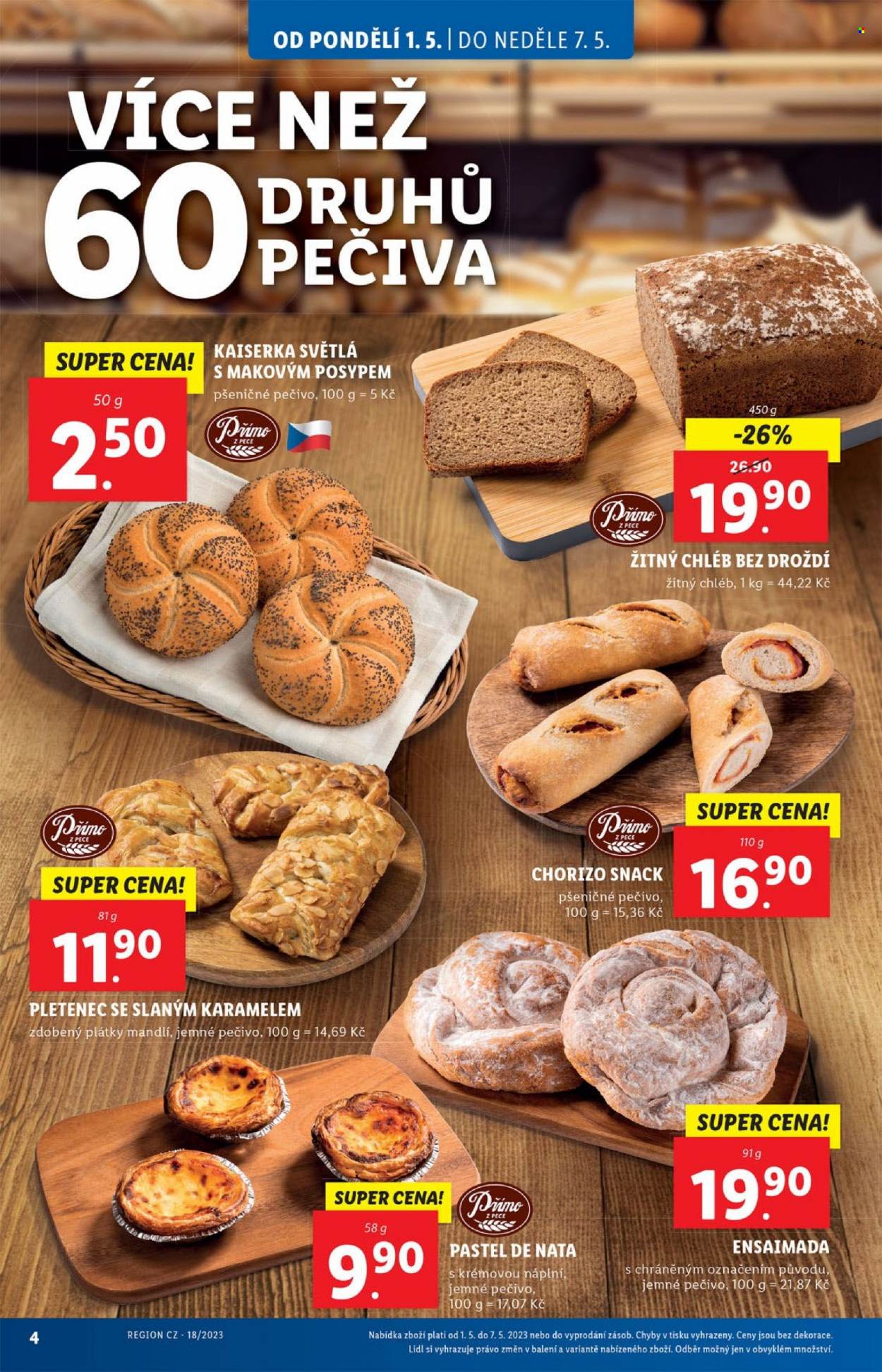 Leták Lidl - 1.5.2023 - 7.5.2023. Strana 4
