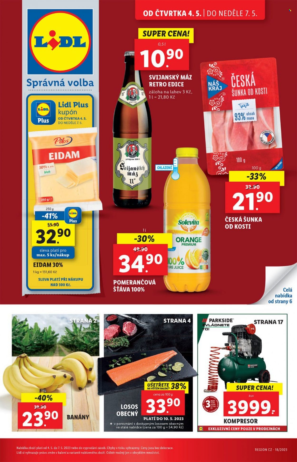 Leták Lidl - 4.5.2023 - 7.5.2023. Strana 1