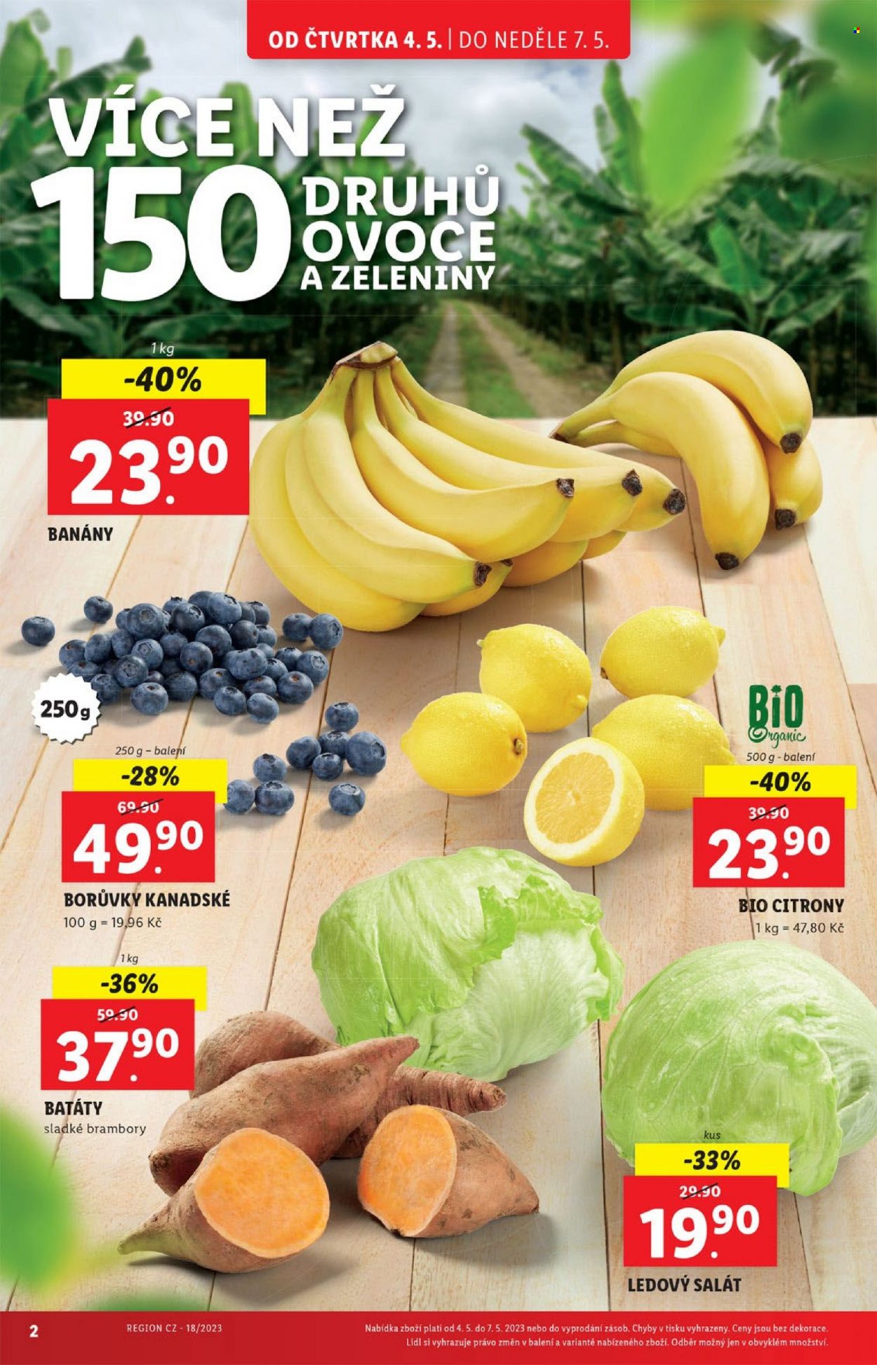 Leták Lidl - 4.5.2023 - 7.5.2023. Strana 2