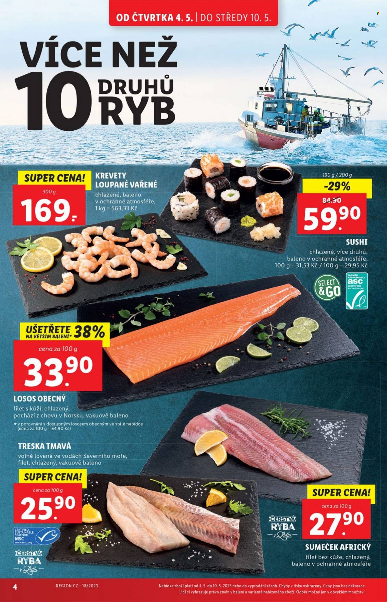 Leták Lidl - 4.5.2023 - 7.5.2023. Strana 4