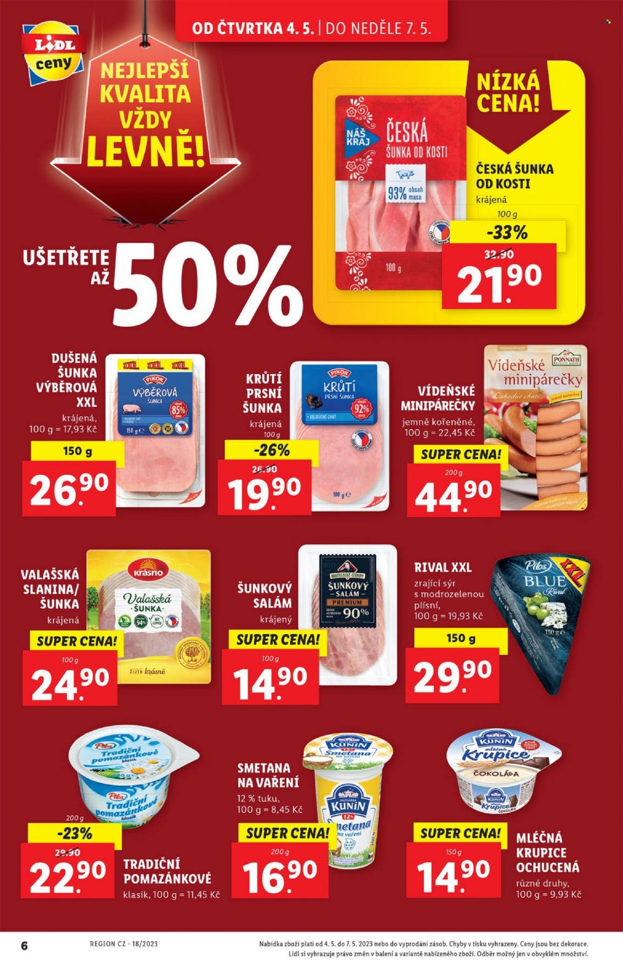 Leták Lidl - 4.5.2023 - 7.5.2023. Strana 6