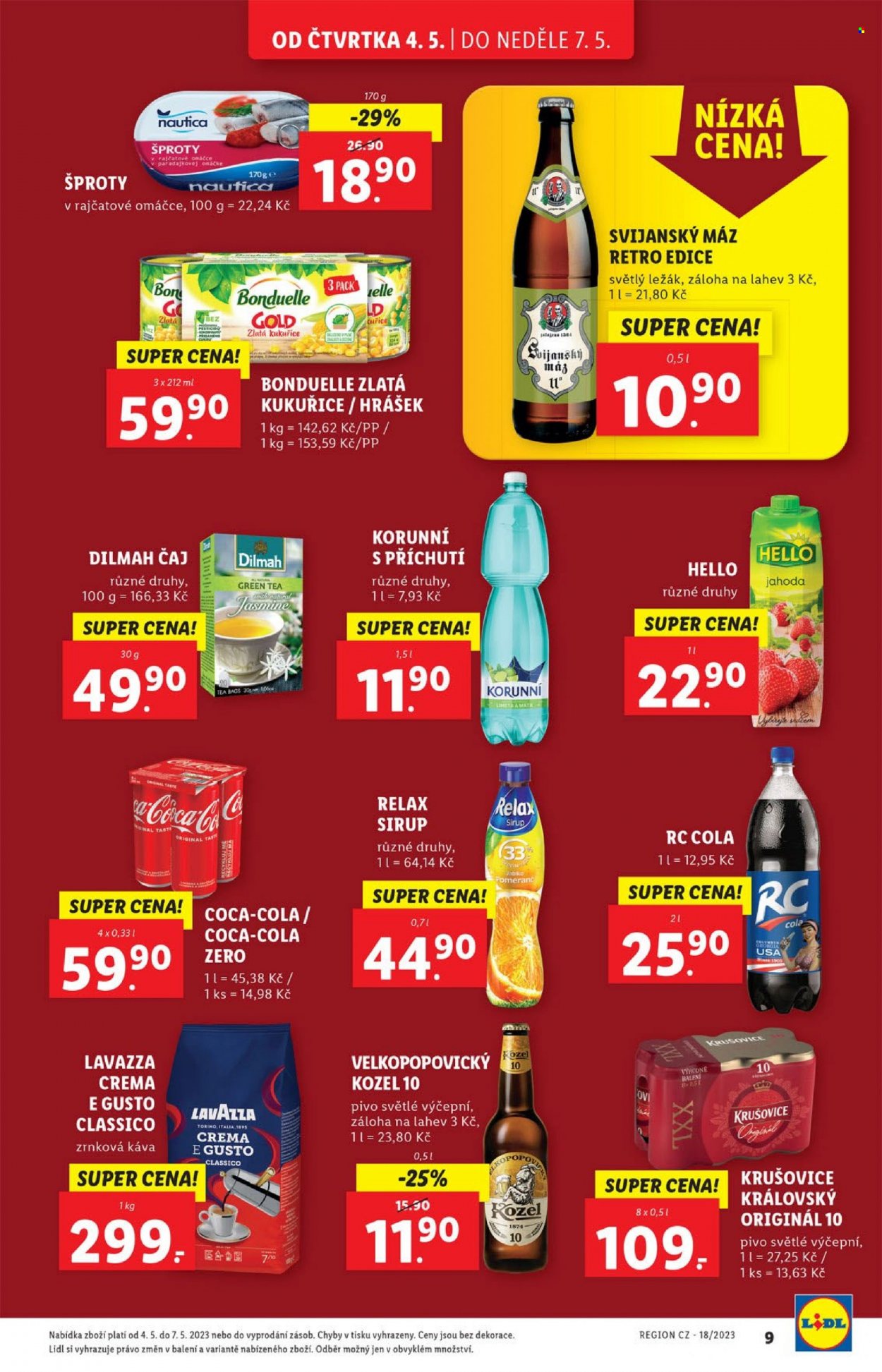 Leták Lidl - 4.5.2023 - 7.5.2023. Strana 9