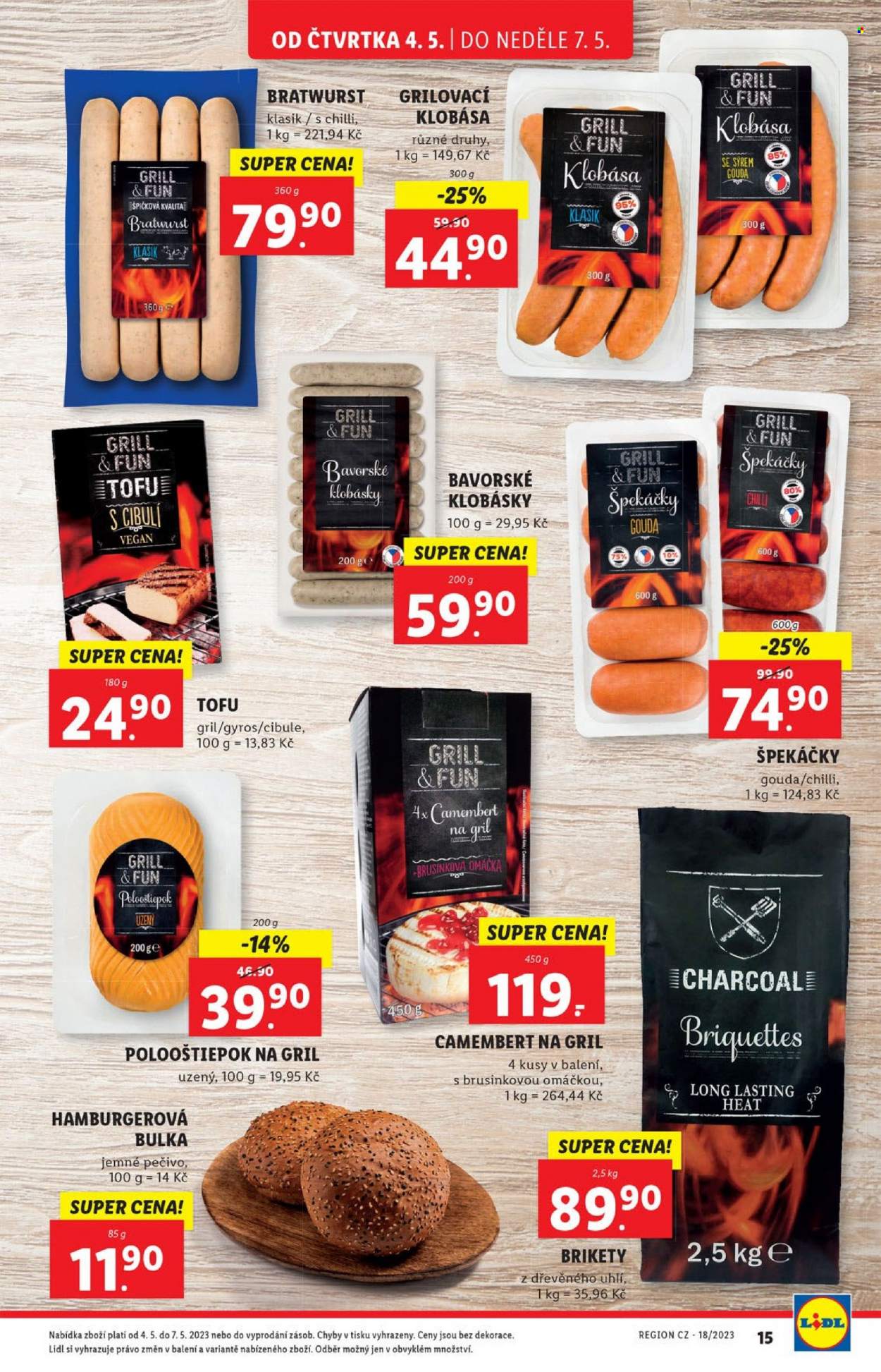 Leták Lidl - 4.5.2023 - 7.5.2023. Strana 15