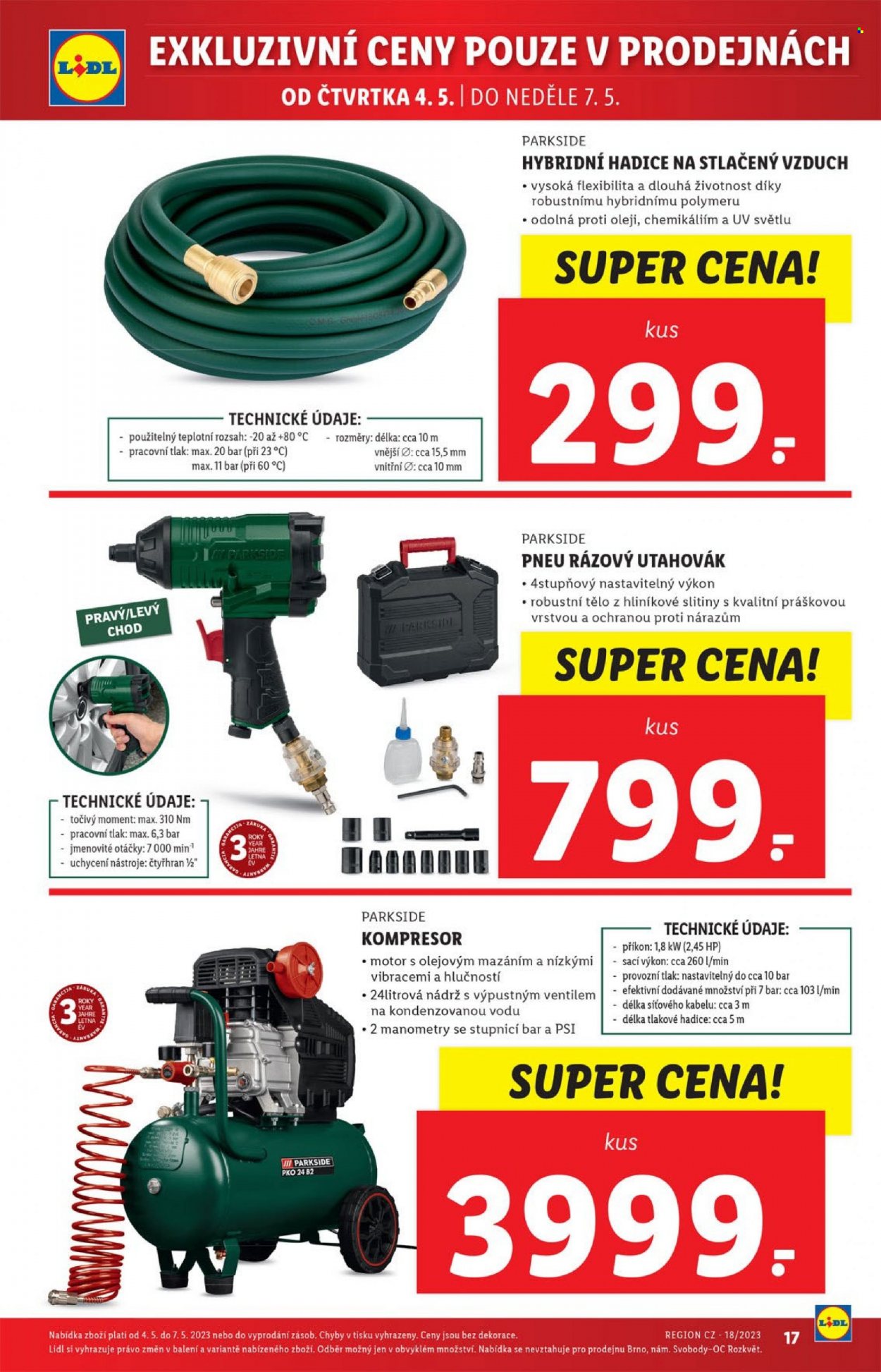 Leták Lidl - 4.5.2023 - 7.5.2023. Strana 17