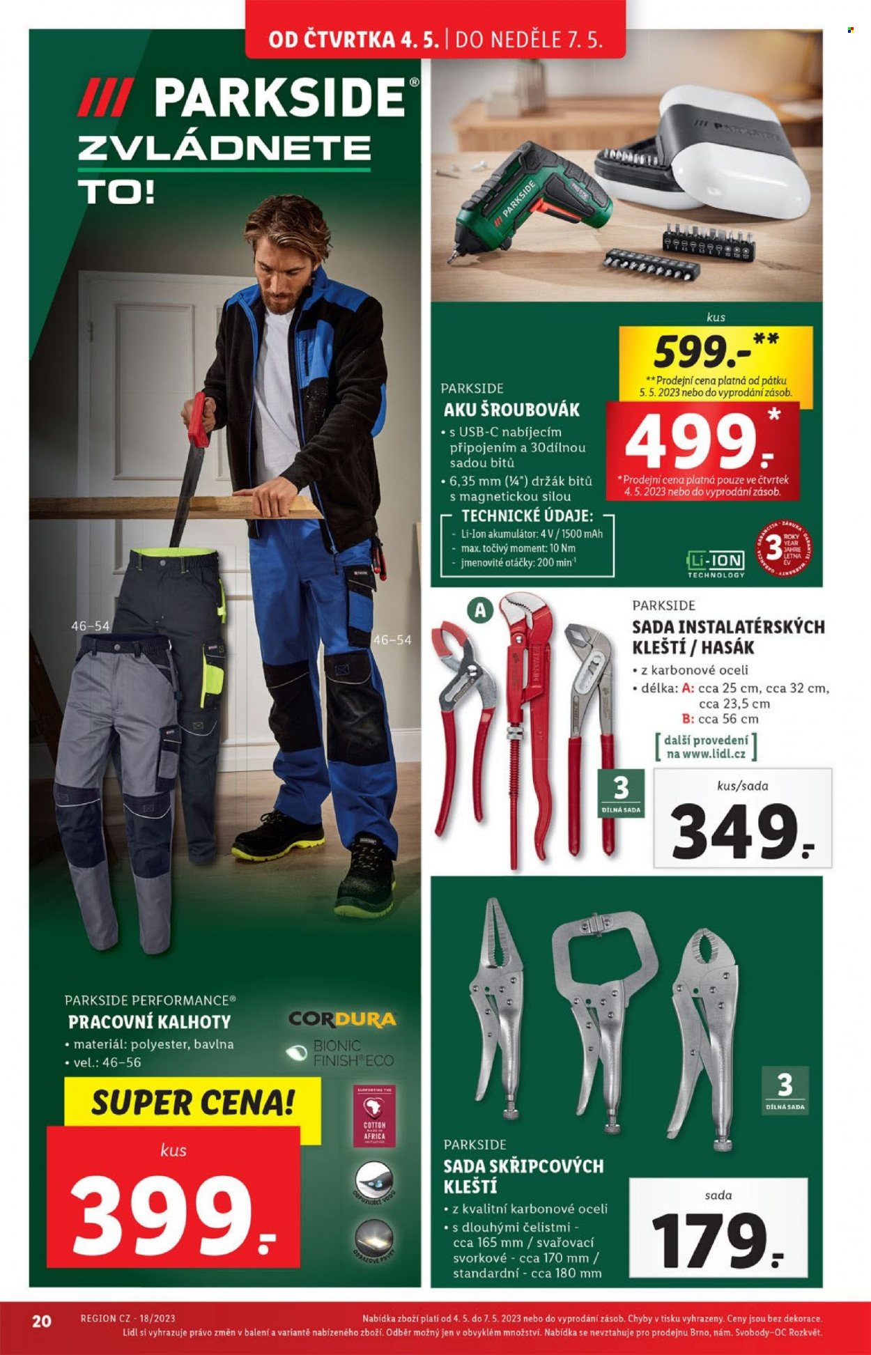 Leták Lidl - 4.5.2023 - 7.5.2023. Strana 20