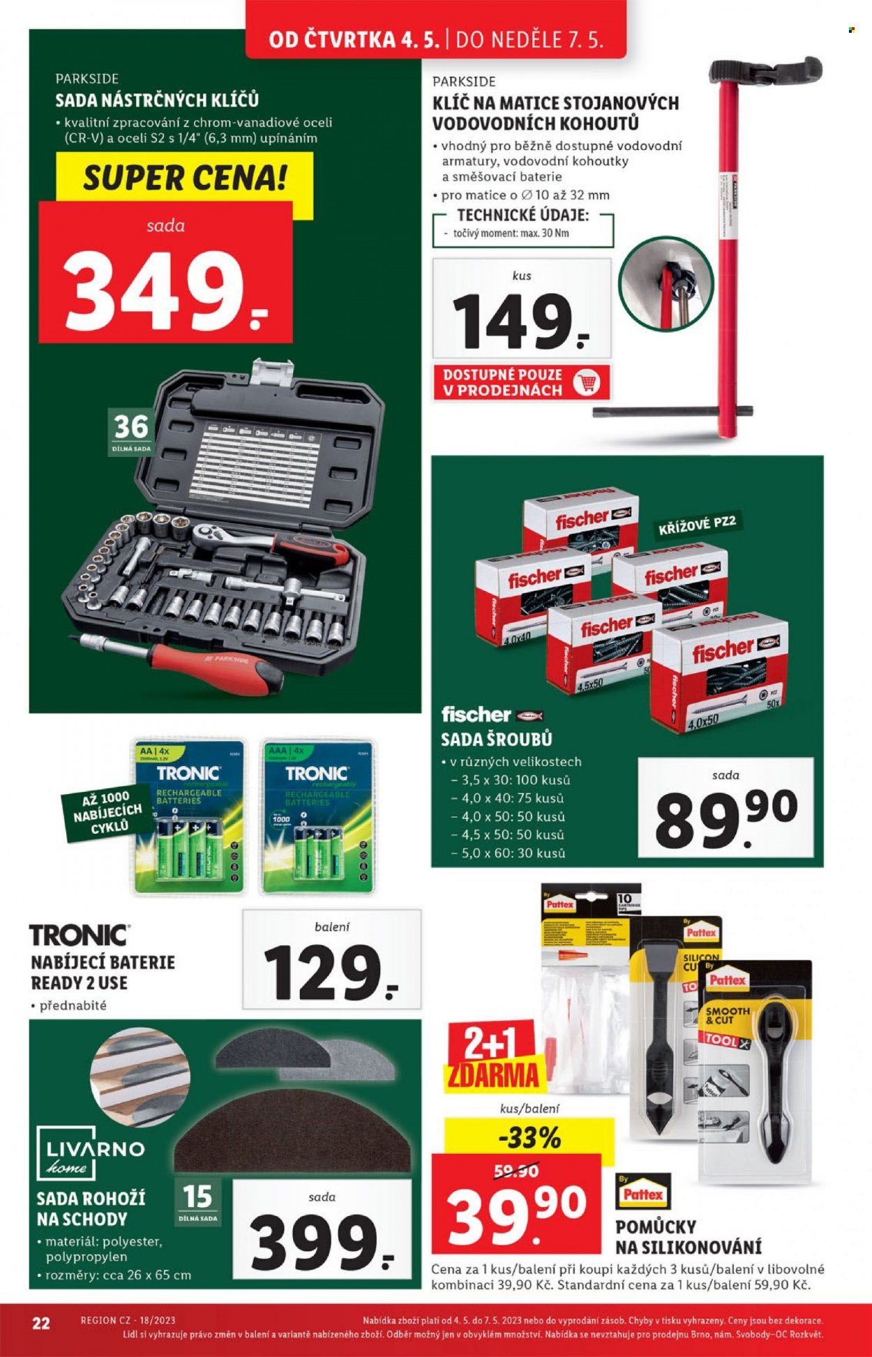 Leták Lidl - 4.5.2023 - 7.5.2023. Strana 22