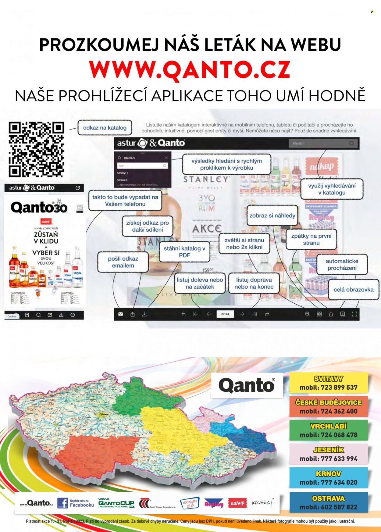 Leták Astur & Qanto velkoobchod - 1.5.2023 - 31.5.2023. Strana 148