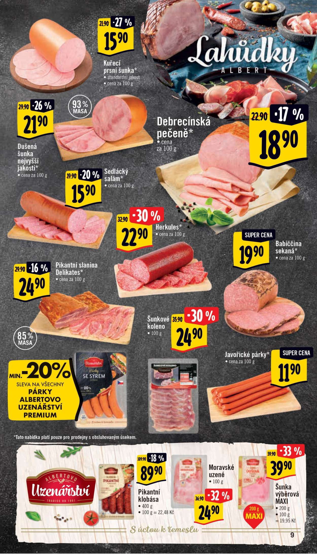 Leták Albert Supermarket - 3.5.2023 - 9.5.2023. Strana 9