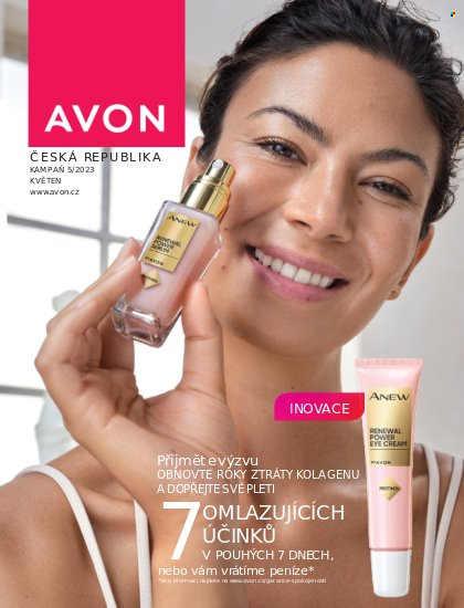 Leták AVON - 1.5.2023 - 31.5.2023. Strana 1