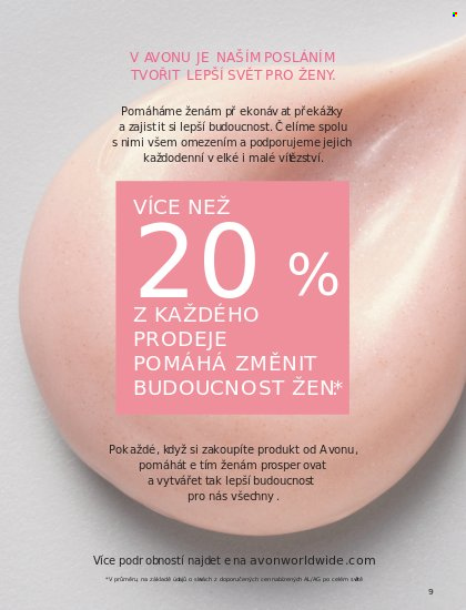 Leták AVON - 1.5.2023 - 31.5.2023. Strana 9