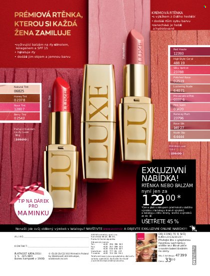 Leták AVON - 1.5.2023 - 31.5.2023. Strana 188