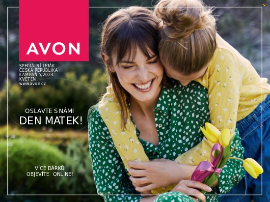 Leták AVON - 1.5.2023 - 31.5.2023. Strana 1