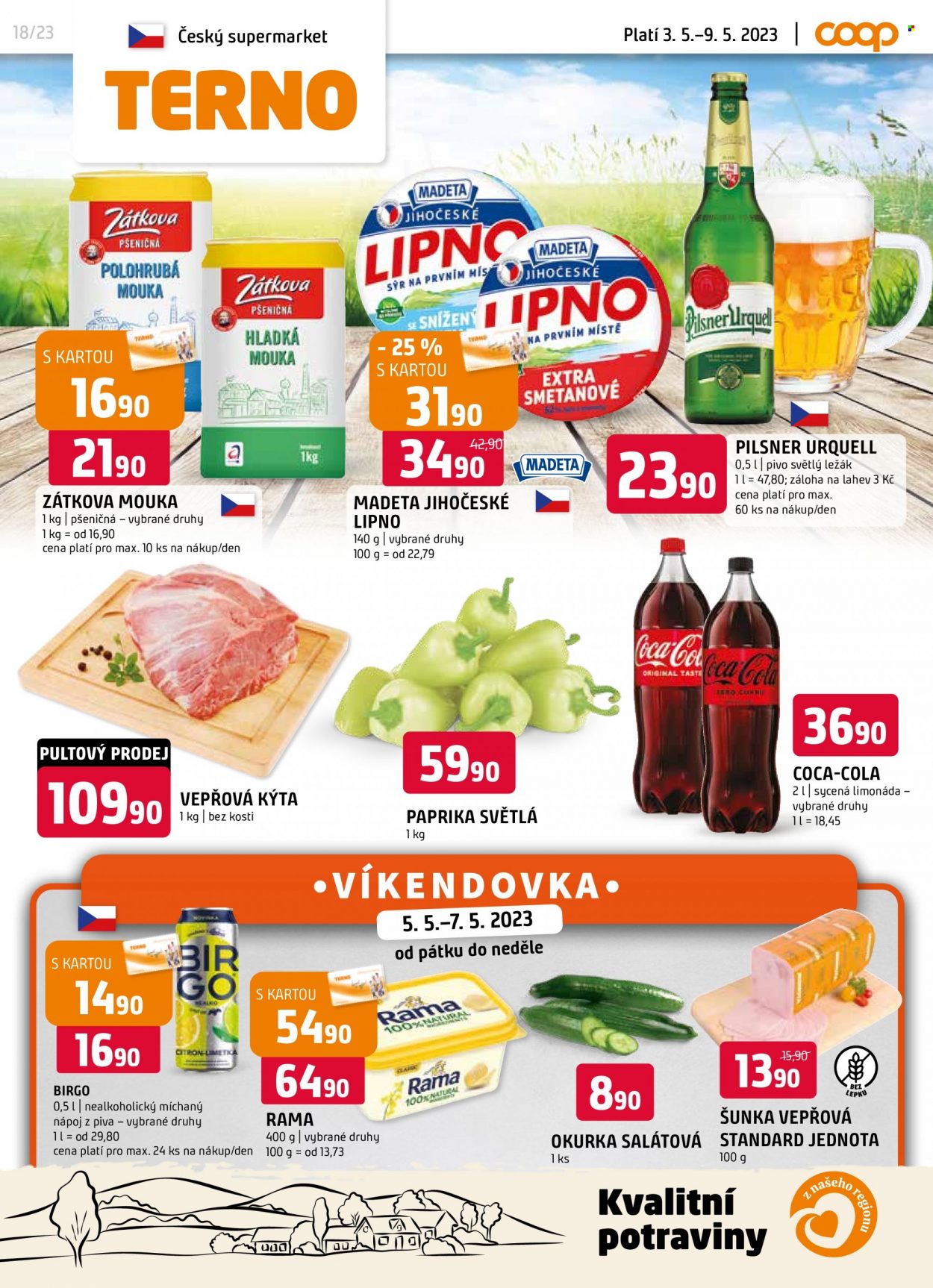 Leták coop TERNO - 3.5.2023 - 9.5.2023. Strana 1
