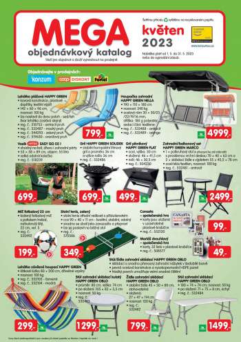 Leták Konzum - 1.5.2023 - 31.5.2023.