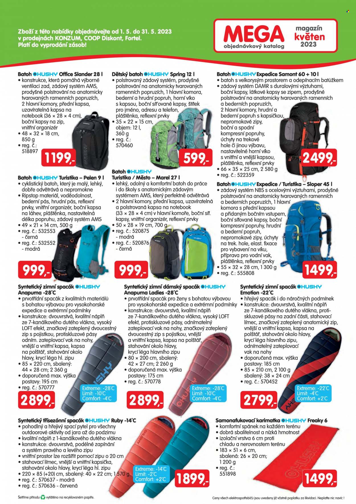 Leták Konzum - 1.5.2023 - 31.5.2023. Strana 3