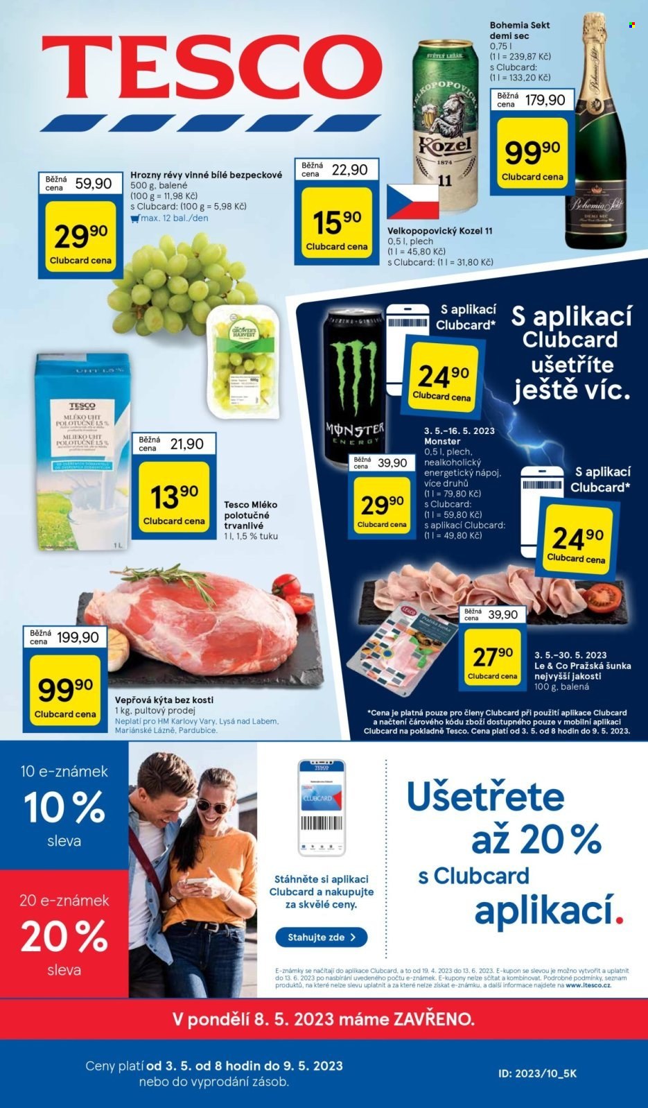 Leták TESCO - 3.5.2023 - 9.5.2023. Strana 1