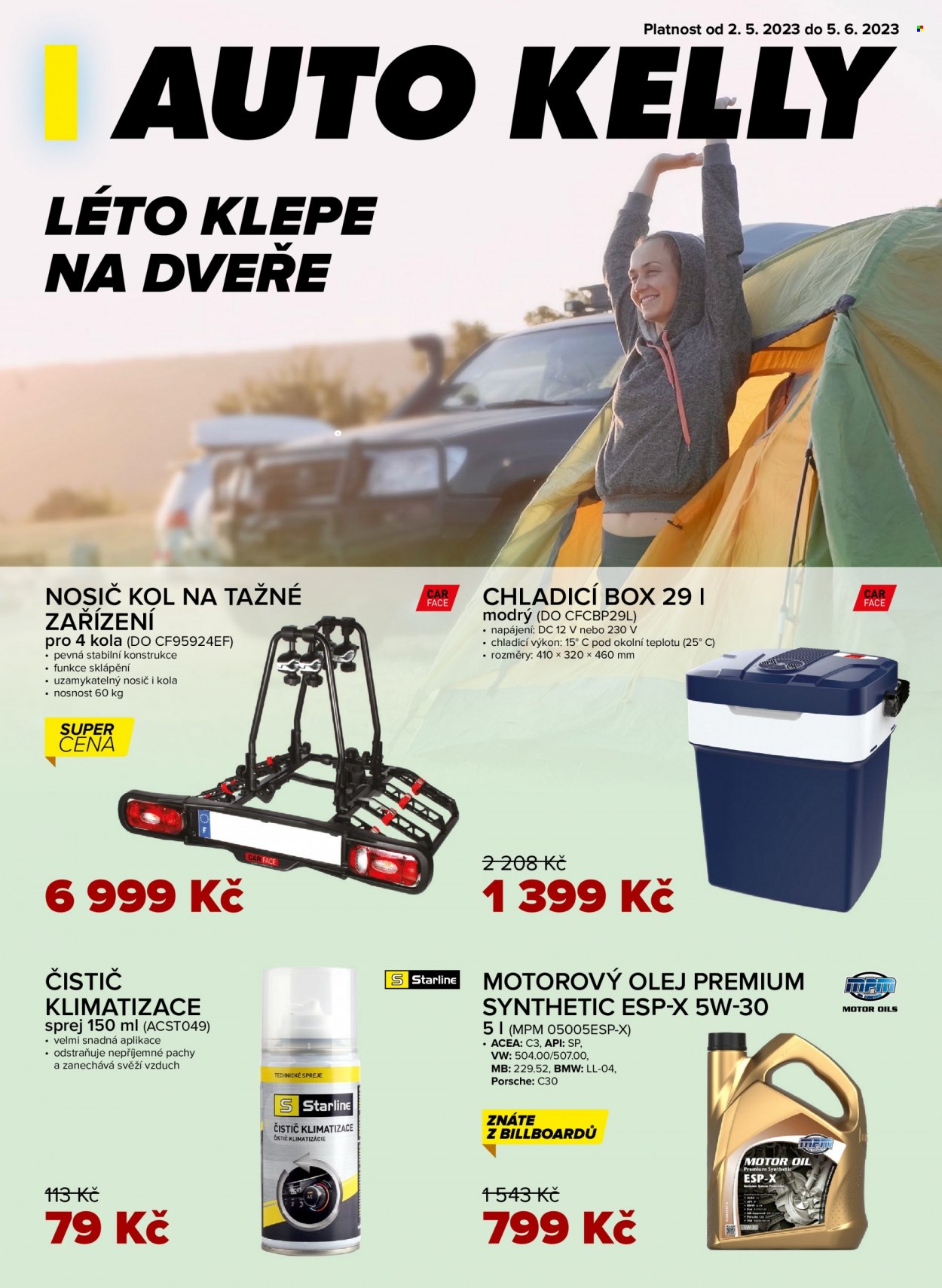 Leták AUTO KELLY - 2.5.2023 - 5.6.2023. Strana 1