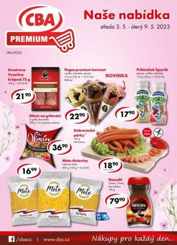 Leták CBA Premium - 3.5.2023 - 9.5.2023.