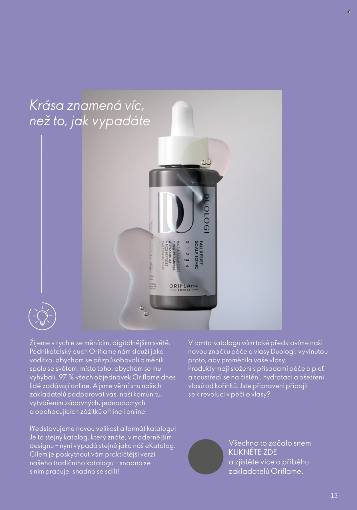 Leták ORIFLAME - 3.5.2023 - 23.5.2023. Strana 13