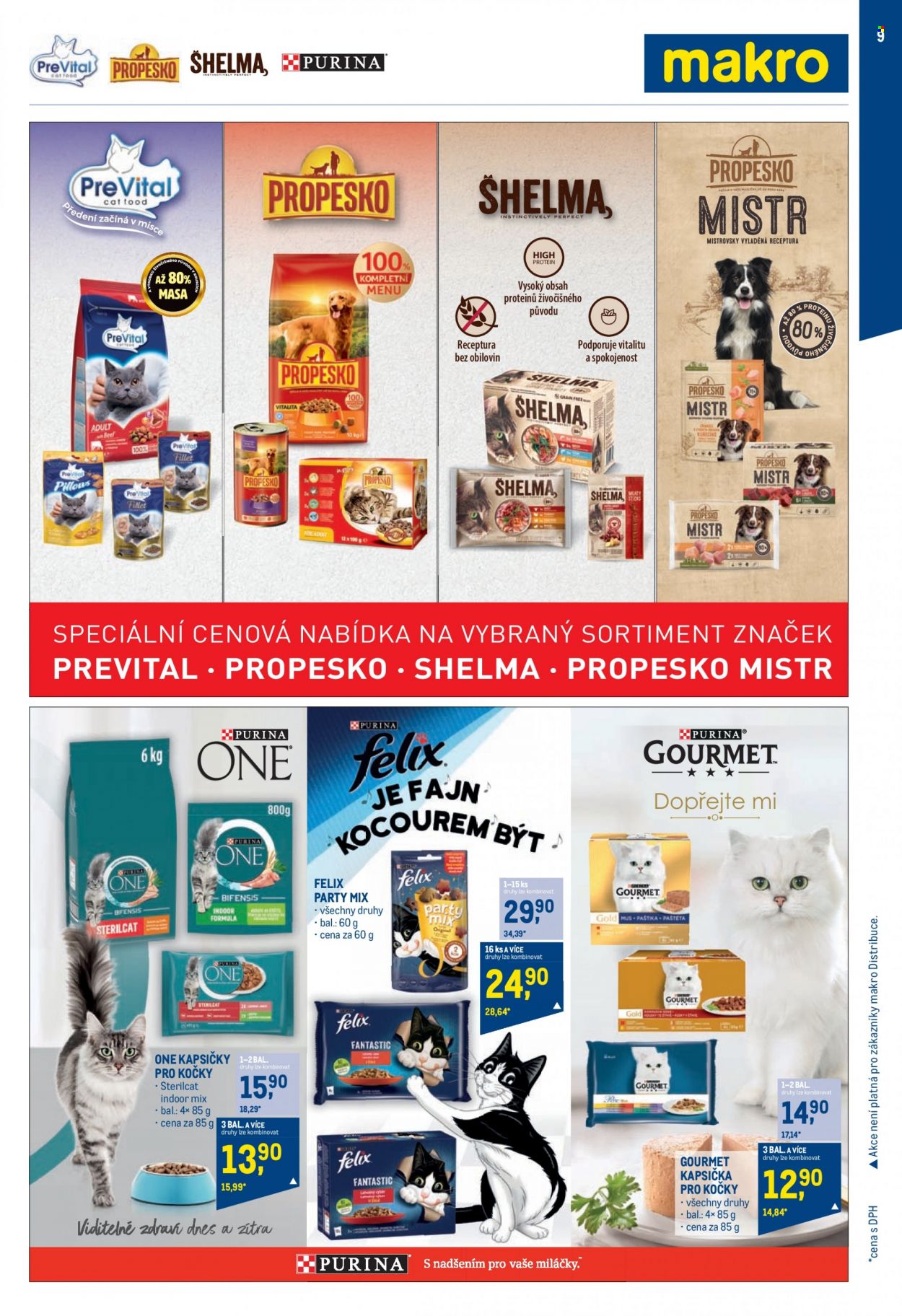 Leták MAKRO - 10.5.2023 - 6.6.2023 - Produkty v akci - Galbani, Alpro, Madeta, Zott, PRÉSIDENT, Meggle, Dr. Oetker, Milka, Monte, smetanový dezert, Vitana, McCain, Orion, Lindt, Sedita, M&M's, čokoládové bonbóny, Lay’s, brambůrky, chipsy, Panzani, džus, Relax, Royal Crown, Márka, RIO, minerální voda, Mattoni, SodaStream, alkohol, sekt, víno, Bohemia Sekt, šumivé víno, Vinařství Pavlov, Pavlov, Lavazza, káva, Nescafé, Segafredo, Božkov, Nivea, Harmony, Zewa, Henkel, Velvet, Spontex, Vileda, Sanytol, Leifheit, Jelen, Fino, Schwarzkopf, Borotalco, Frosch, Elmex, Alpa, Pintinox, Securit, ETA, Propesko, Purina, krmivo, PreVital, Sencor, Braun, De'Longhi, Kärcher, Kenwood, Rohnson, Nutribullet, výrobník perlivé vody. Strana 1.