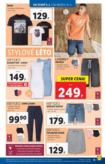 thumbnail - esmara CAPRI LEGÍNY • materiál : bavlna , elastan viskóza • vel .: S - L
