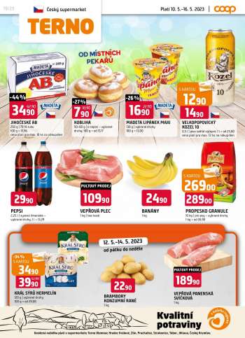 Leták coop TERNO - 10.5.2023 - 16.5.2023.