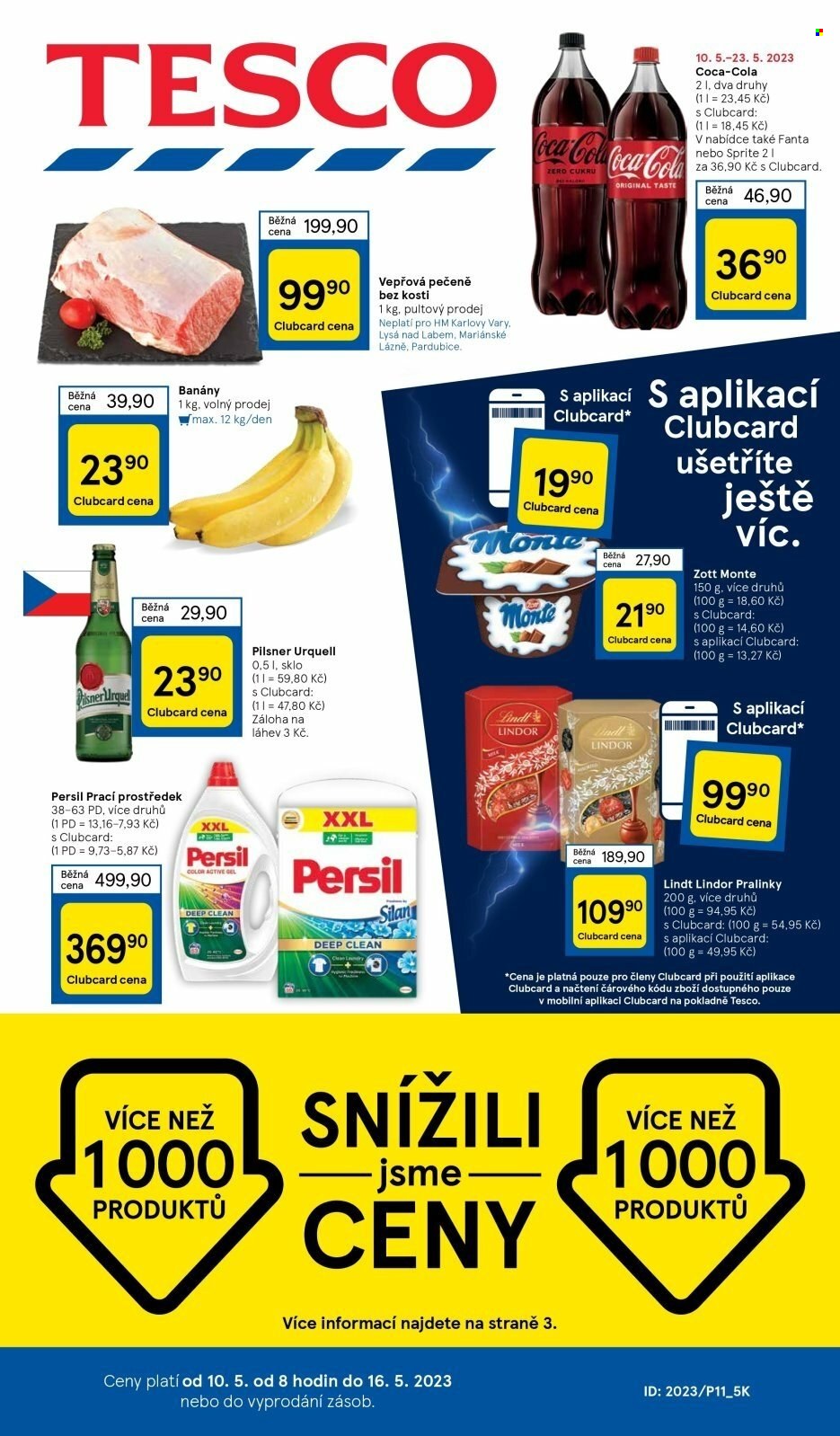 Leták TESCO - 10.5.2023 - 16.5.2023. Strana 1