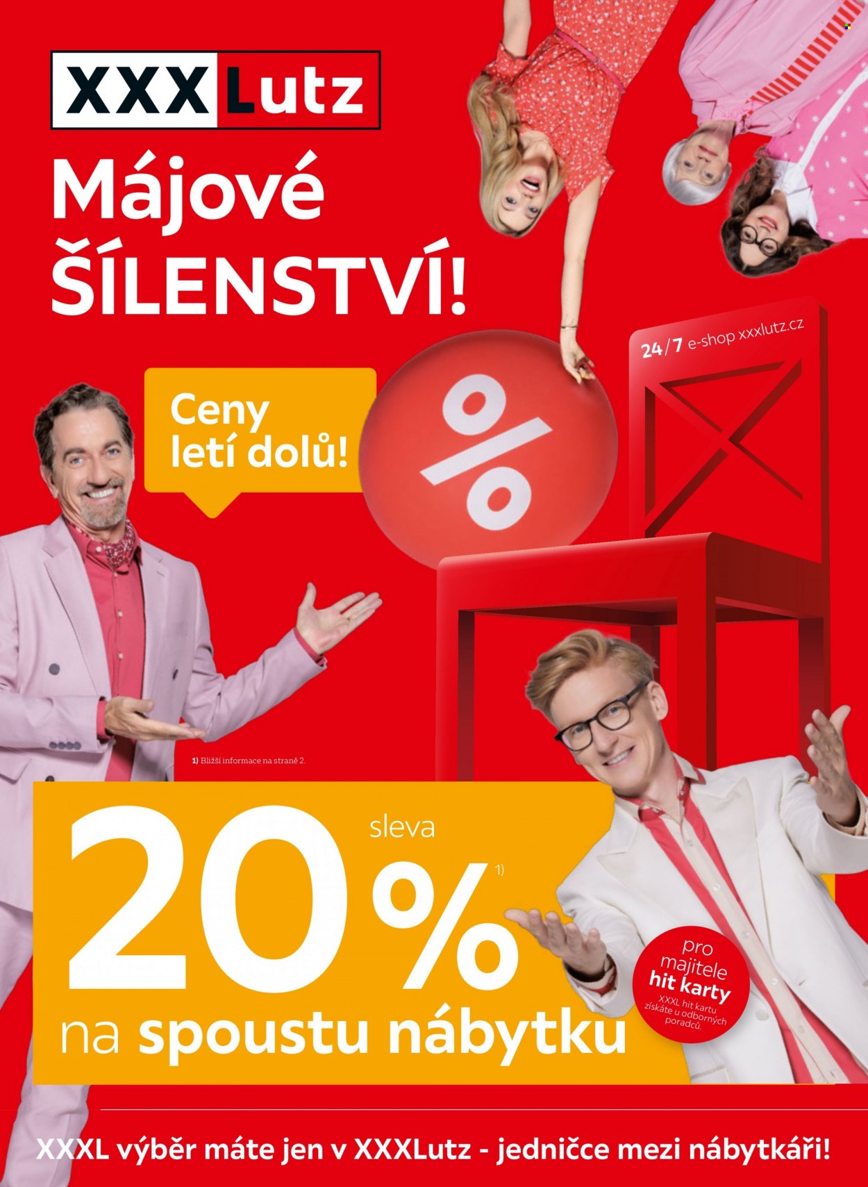 Leták XXXLutz - 9.5.2023 - 21.5.2023. Strana 1