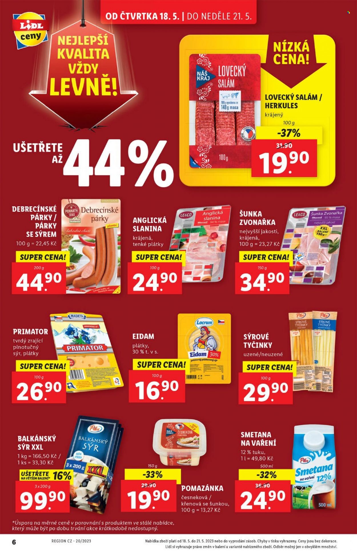 Leták Lidl - 18.5.2023 - 21.5.2023. Strana 6