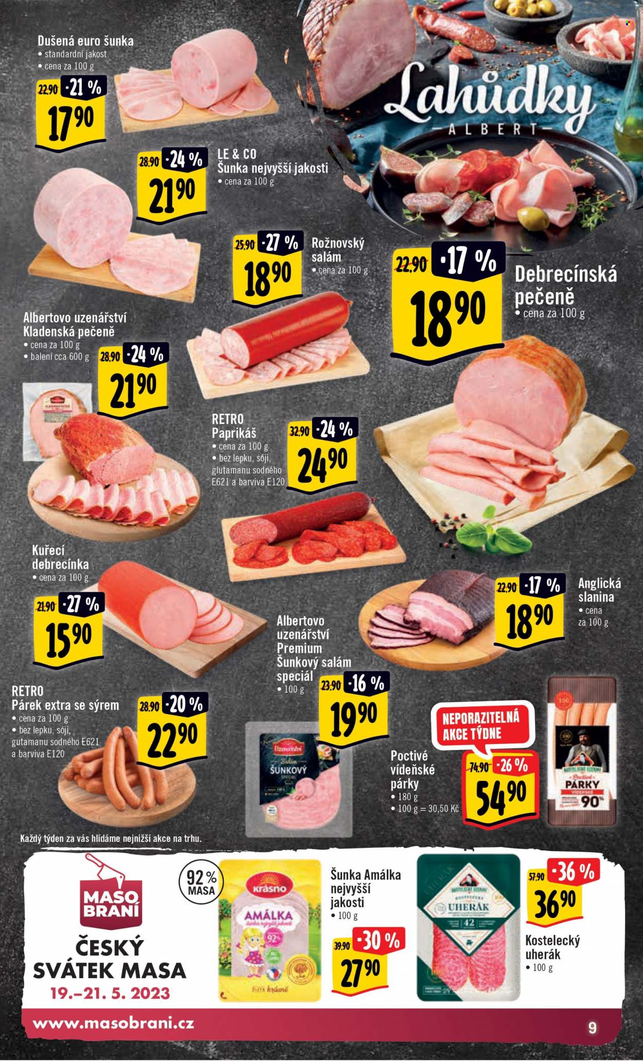 Leták Albert Hypermarket - 17.5.2023 - 23.5.2023. Strana 9
