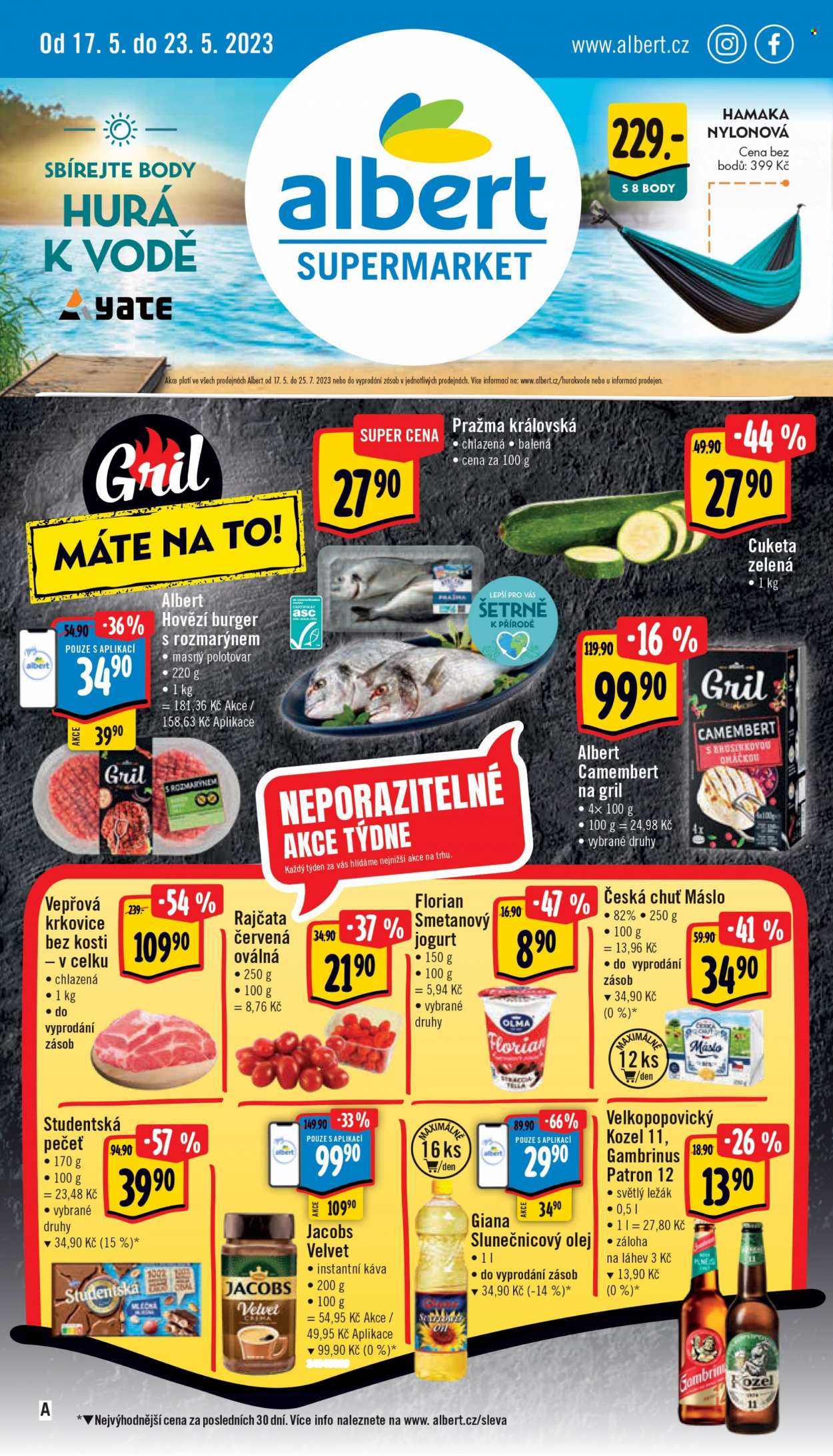 Leták Albert Supermarket - 17.5.2023 - 23.5.2023. Strana 1