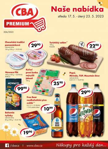 Leták CBA Premium - 17.5.2023 - 23.5.2023.