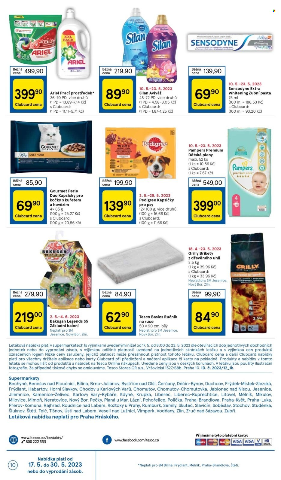 Leták TESCO supermarket - 17.5.2023 - 23.5.2023. Strana 10