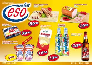 Leták ESO MARKET - 17.5.2023 - 28.5.2023.
