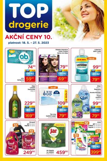 Leták TOP drogerie - 18.5.2023 - 27.5.2023.