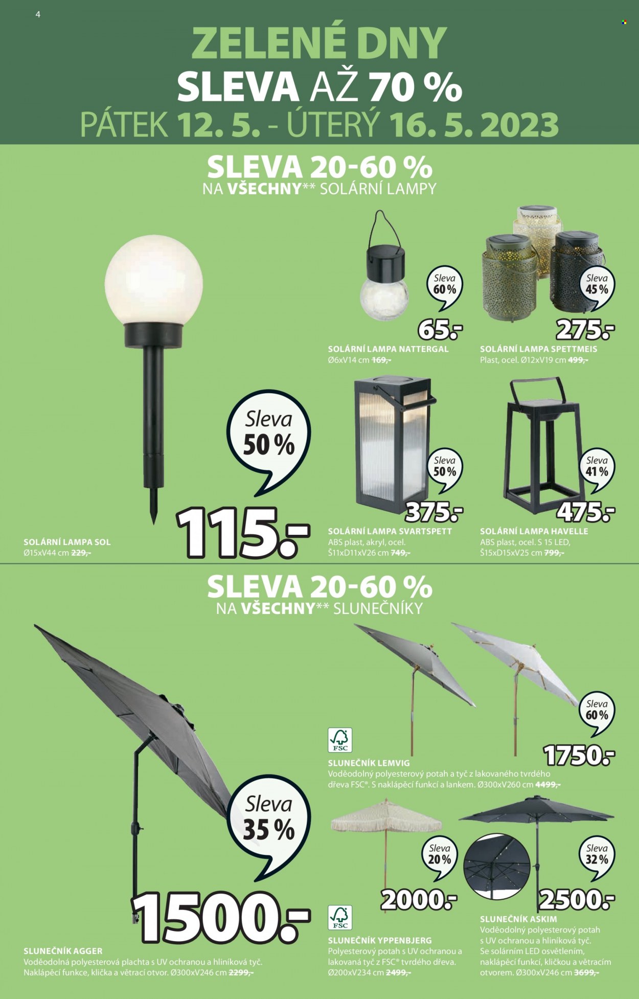 Leták JYSK - 12.5.2023 - 16.5.2023. Strana 4
