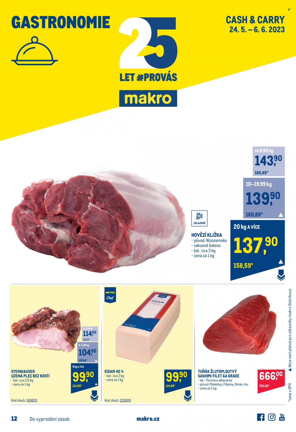 Leták MAKRO - 24.5.2023 - 6.6.2023. Strana 1