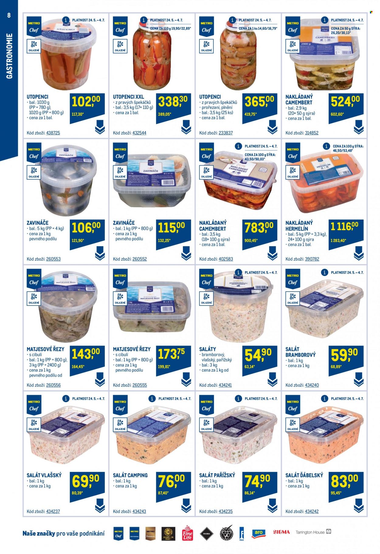 Leták MAKRO - 24.5.2023 - 1.8.2023. Strana 8