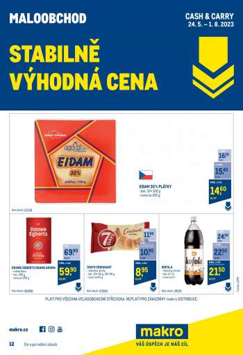 Leták MAKRO - 24.5.2023 - 1.8.2023.