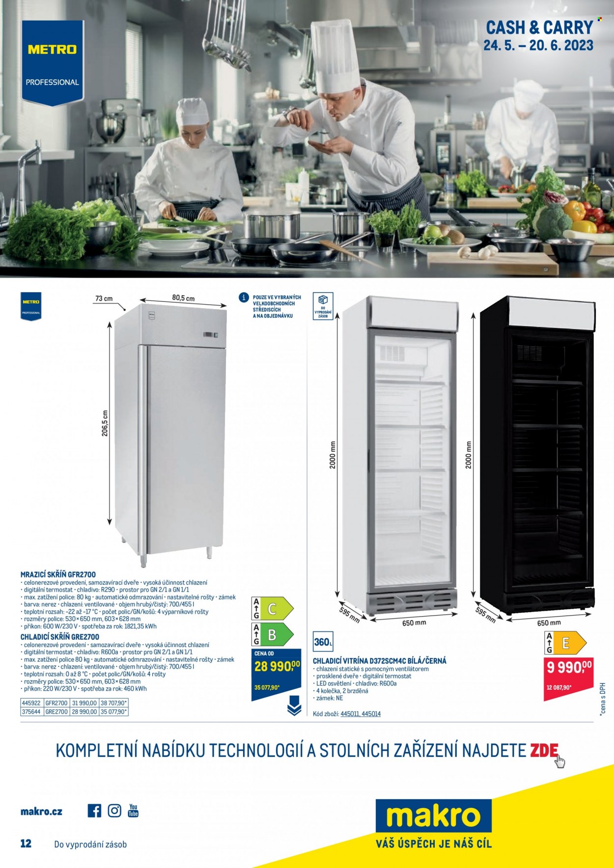 Leták MAKRO - 24.5.2023 - 20.6.2023. Strana 1