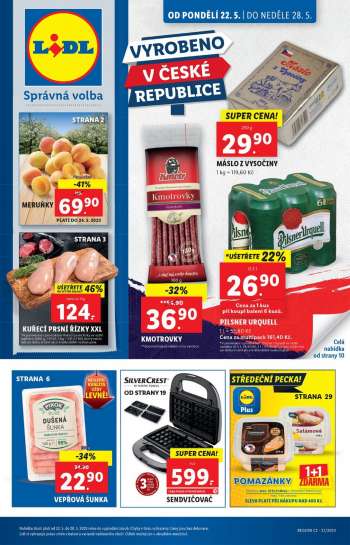 Leták Lidl - 22.5.2023 - 28.5.2023.