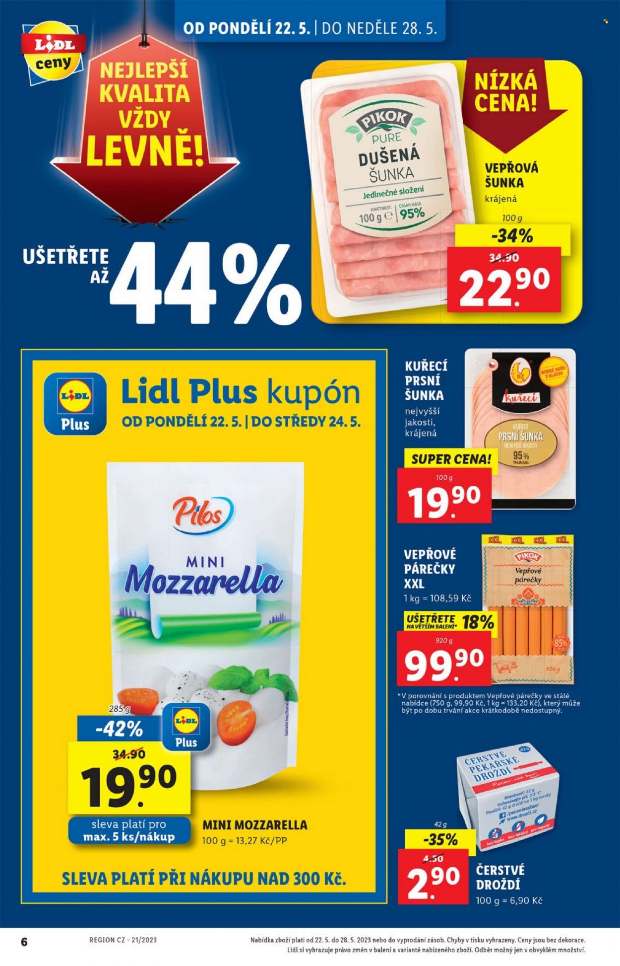 Leták Lidl - 22.5.2023 - 28.5.2023. Strana 6